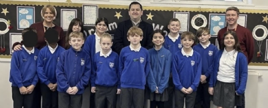 Belmont Academy Pupils Welcome Local MP for Inspiring Parliament Visit